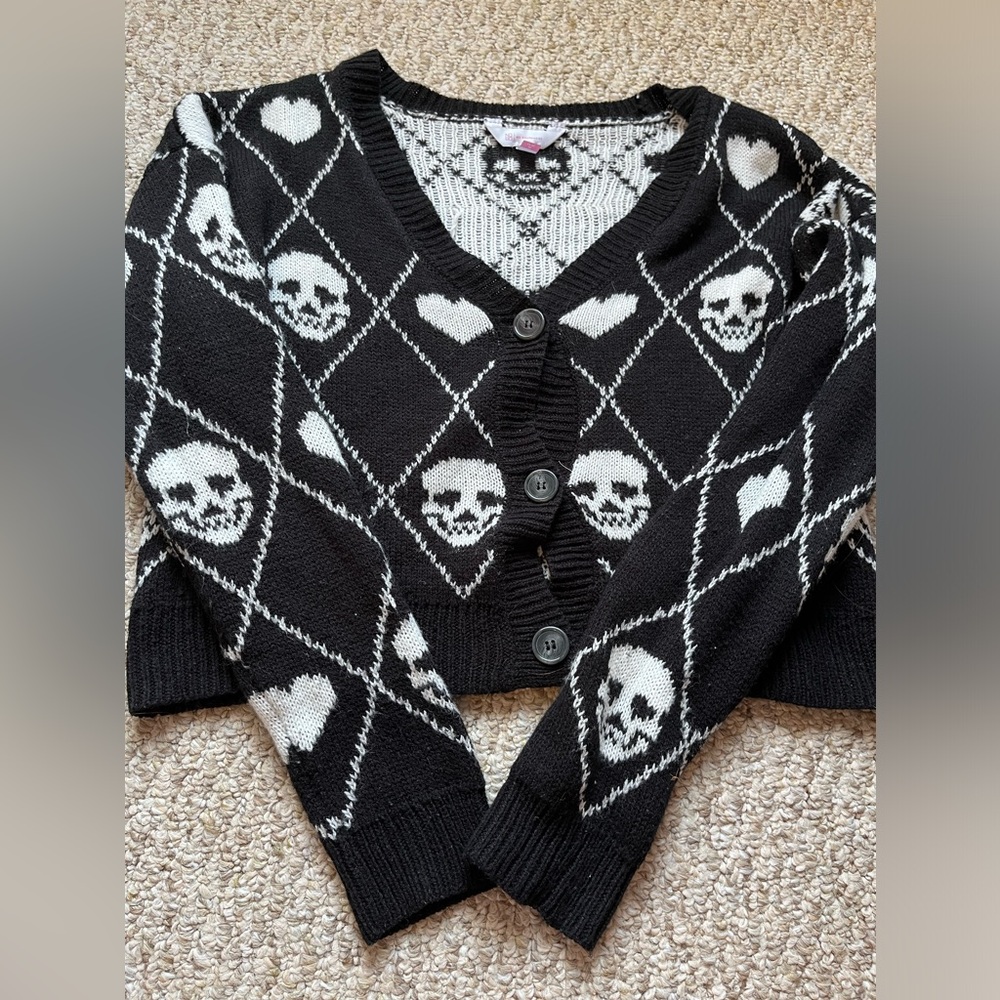 Skull cardigan